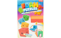 3D foam puzzels cube, 4 stuks