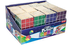 Kubus magische puzzel kubus glitter