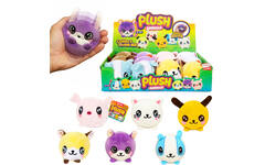 Pluchen baldier squishy 10 cm assorti
