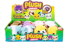 Pluchen baldier squishy 10 cm assorti