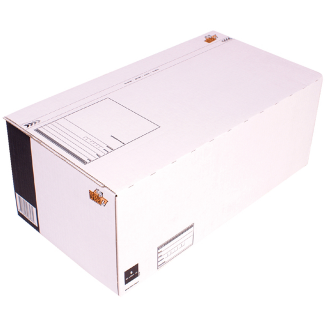 Postpakketbox 6 CleverPack | 485x260x185 mm | wit | 25 stuks